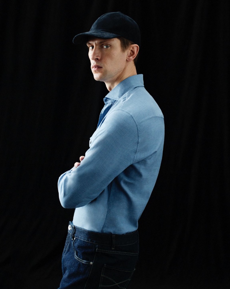 » Mathias Lauridsen Models the 24/7 Uniform for Matches Fashion Mathias Lauridsen 2023 MatchesFashion Editorial 014