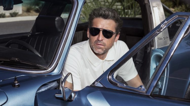 Patrick Dempsey collaborates with Porsche Design for limited-edition sunglasses.