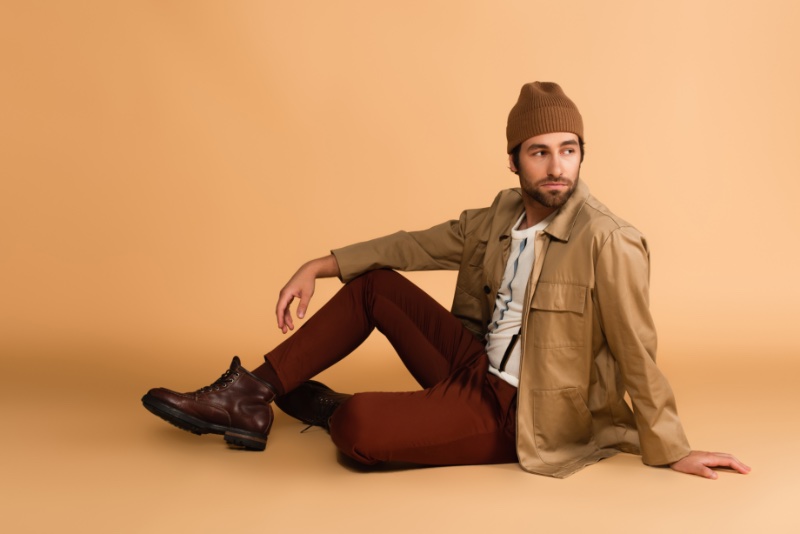 Ribbed Beanie Brown Male Model Stylish Men Different Types of Beanies for Men » Types of Beanies for Men: The Definitive Guide Ribbed Beanie Brown Male Model Stylish Men Different Types of Beanies for Men