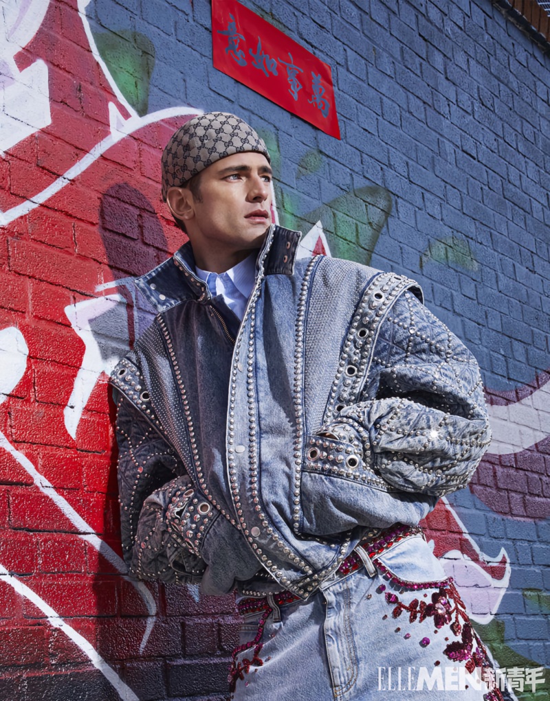 » Sean O'Pry Makes a Bold Statement with Elle Men Fresh China Sean OPry Elle Men Fresh China 003