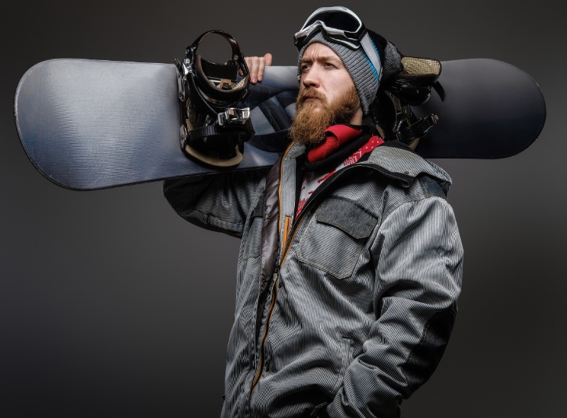 Snowboarding Beanie Men