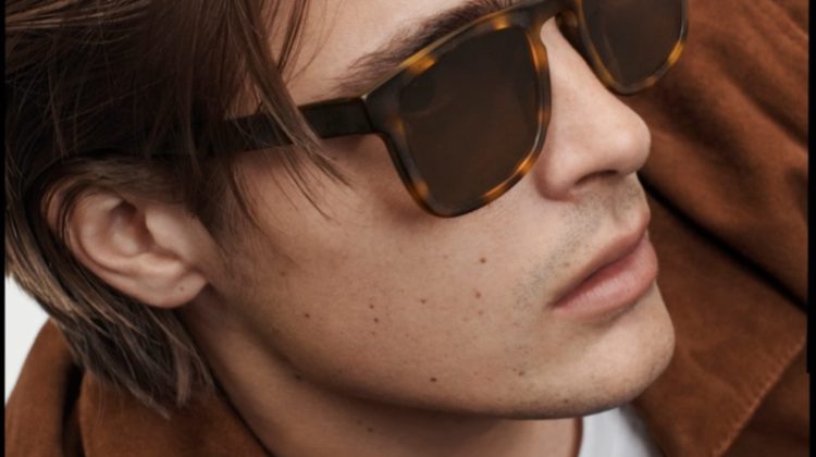 Warby Parker Omar Sunglasses in Woodgrain Tortoise Matte