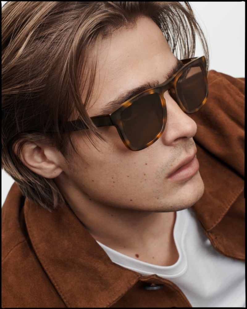 Warby Parker Omar Sunglasses in Woodgrain Tortoise Matte » Henry Eikenberry & Jeremy O. Harris Wear Smart Warby Parker Eyewear Warby Parker Omar Sunglasses in Woodgrain Tortoise Matte