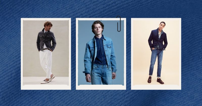 Denim Jacket Outfits Men Featured