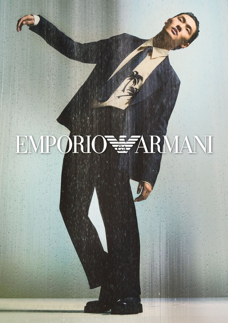 Emporio Armani Campaign Men Spring Summer 2023 Daein Moon