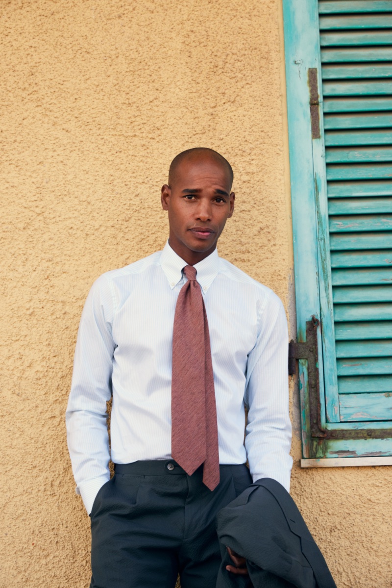 » Eton's New Collection Celebrates the Beauty of Sardinia Eton Spring Summer 2023 Campaign 001