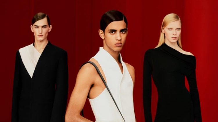 Silas Lutz, Abas Abdirazaq, and Colin Jones appear in Ferragamo's spring-summer 2023 campaign.