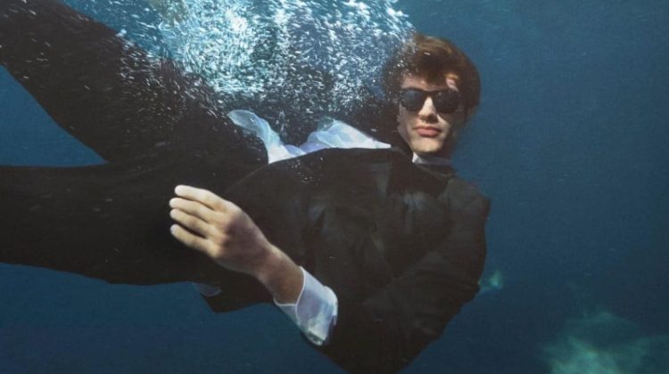 Francesco Ruggiero Underwater Oliver Peoples Spring 2023 Campaign