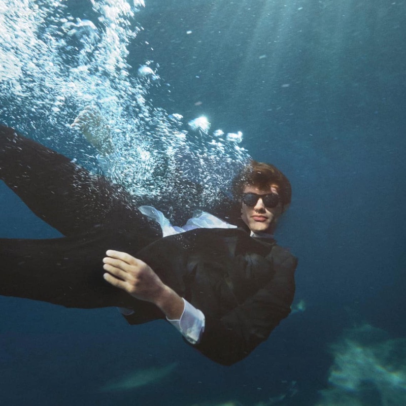 Francesco Ruggiero Underwater Oliver Peoples Spring 2023 Campaign