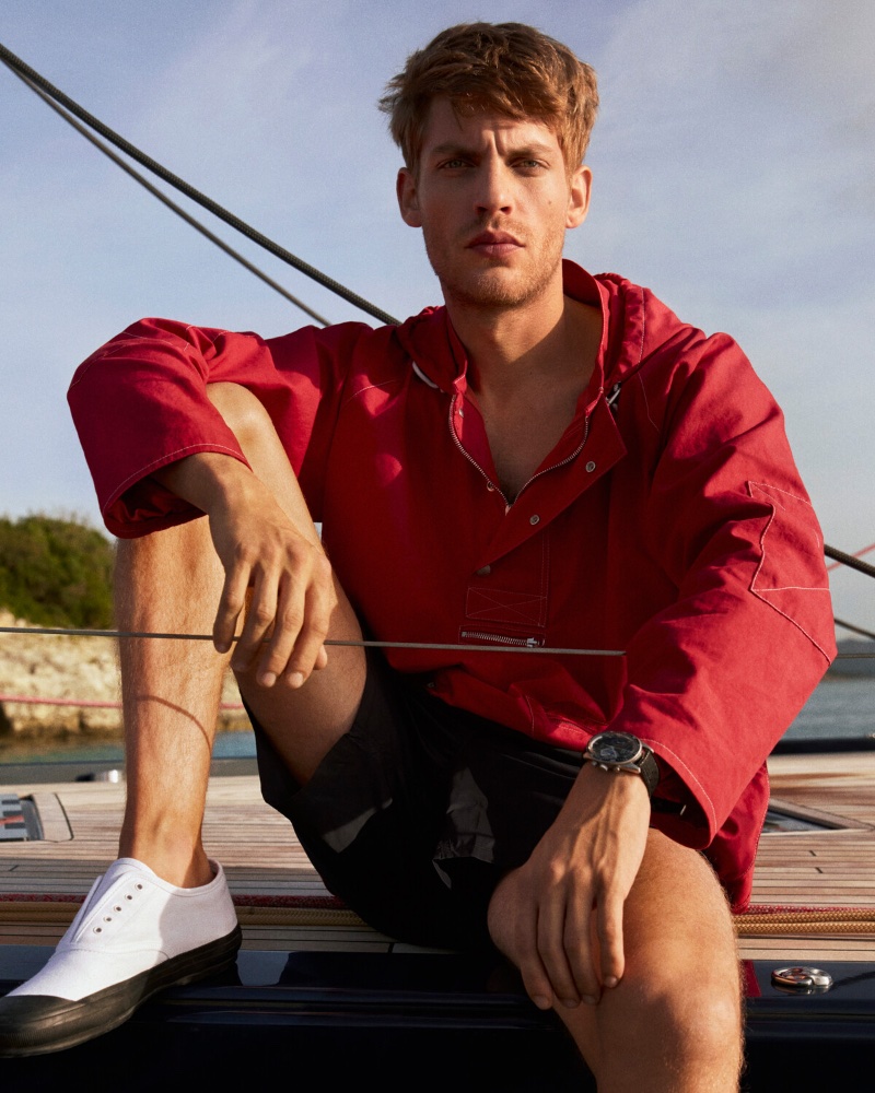 » Baptiste Embodies Fursac's Timeless French Man Fursac Spring Summer 2023 Campaign 002