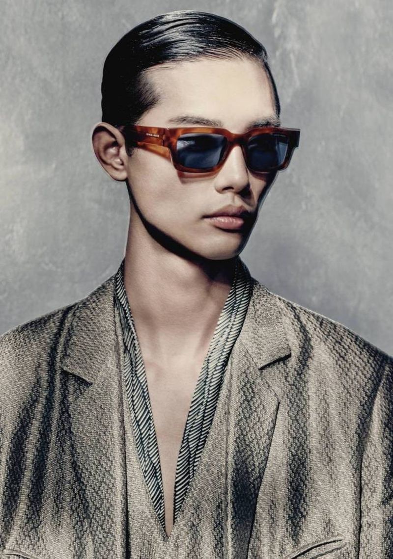 Giorgio Armani Daydreams in Monochrome for Spring Campaign