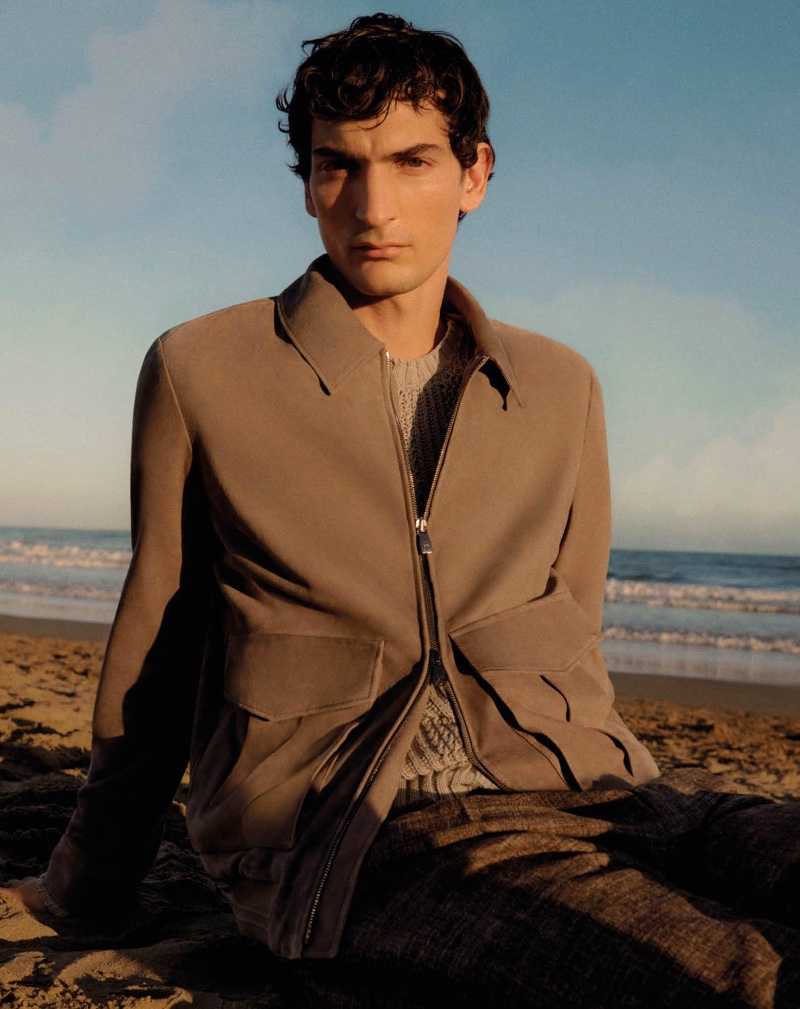 Luca Lemaire Corneliani Spring Summer 2023 Campaign