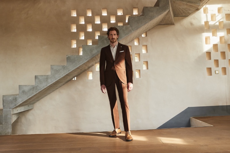 Luigi Bianchi Spring Summer 2023 Brown Suit Iftach Vardi » Luigi Bianchi Captures the Beauty of Tuscany with New Collection Luigi Bianchi Spring Summer 2023 Brown Suit Iftach Vardi