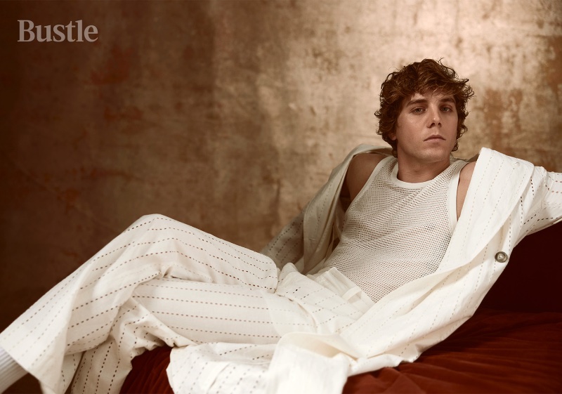 Lukas Gage White Emporio Armani Outfit 2023 Bustle Photoshoot Lukas Gage White Emporio Armani Outfit 2023 Bustle Photoshoot
