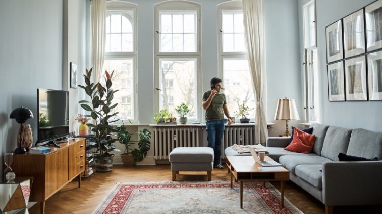 Male Living Space Home Interior