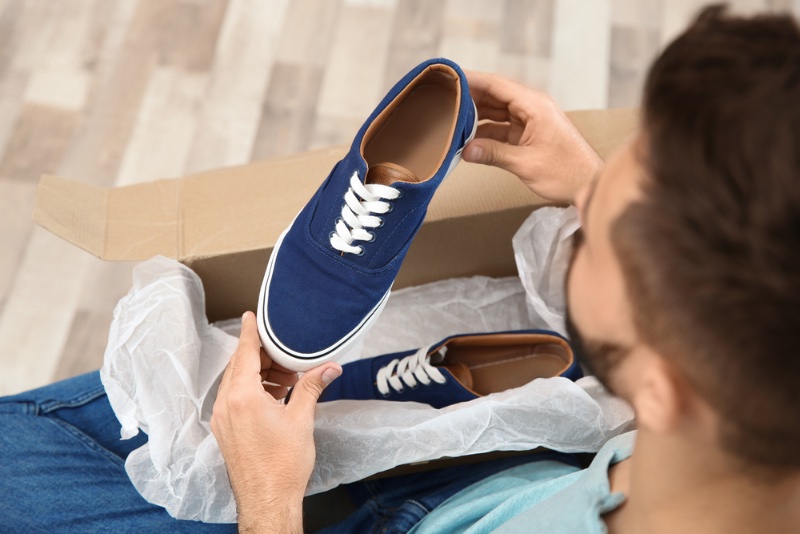 Man Opening Box New Sneakers » Soleful Surprises: Why Shoes are the Perfect Gift Man Opening Box New Sneakers