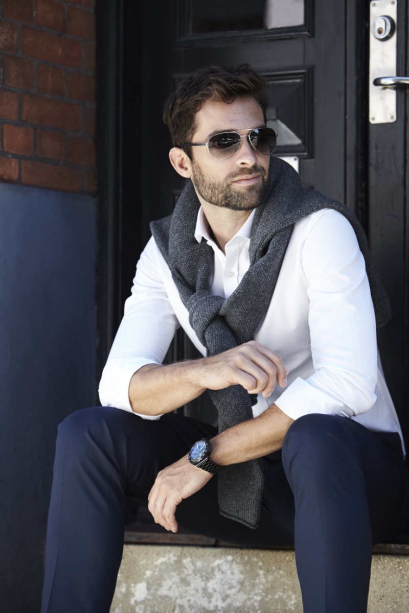 Man Slacks Sweater White Shirt » Slacks: The Essential Men's Wardrobe Staple Man Slacks Sweater White Shirt