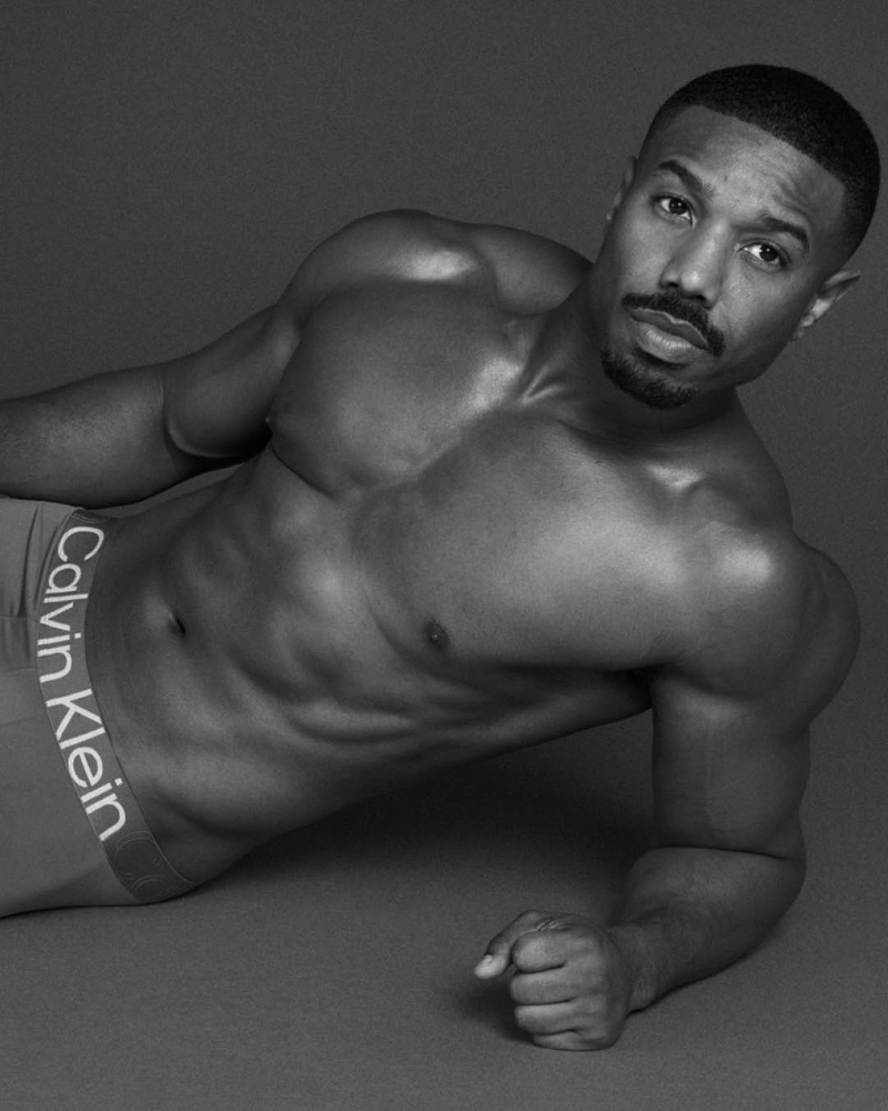 Michael B Jordan Calvin Klein Underwear Ad Campaign 2023