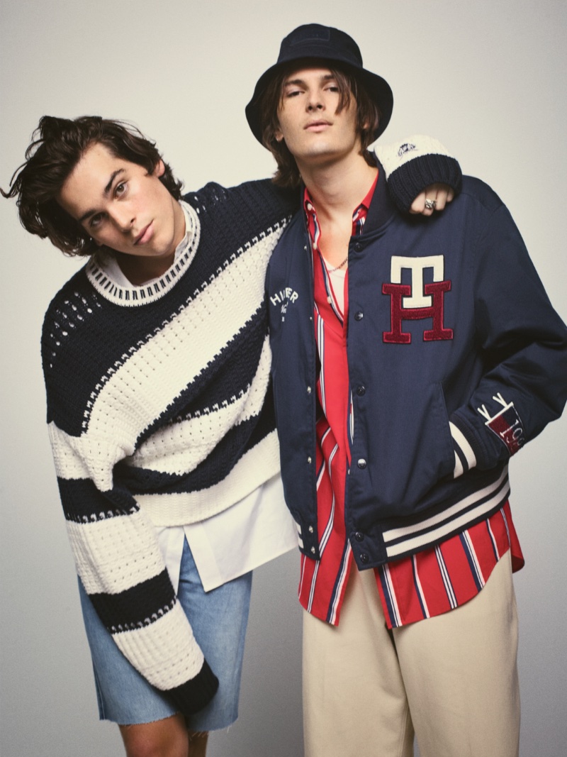 Tilstedeværelse Brokke sig Vær modløs Paris & Dylan Brosnan Tommy Hilfiger Spring 2023 Campaign