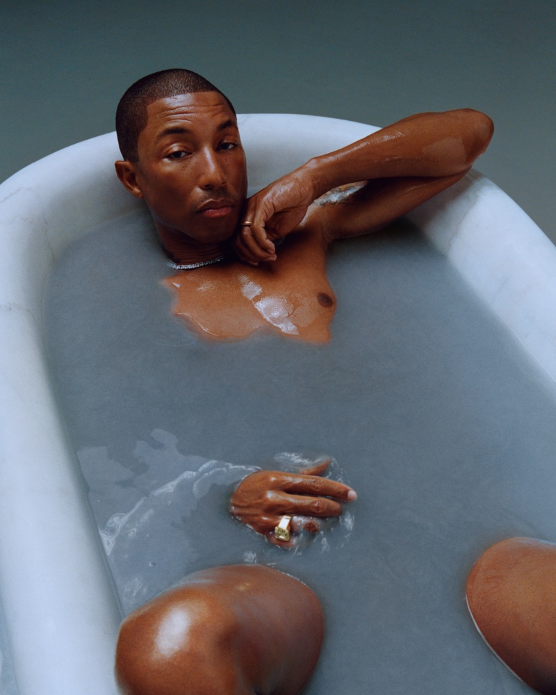 Pharrell Williams Naked Tub