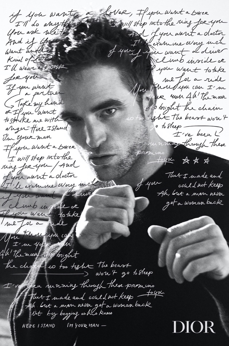 Robert Pattinson Dior Homme Sport Campaign Fighting Stance 2023 » Robert Pattinson is Dior Homme Sport's Man Robert Pattinson Dior Homme Sport Campaign Fighting Stance 2023