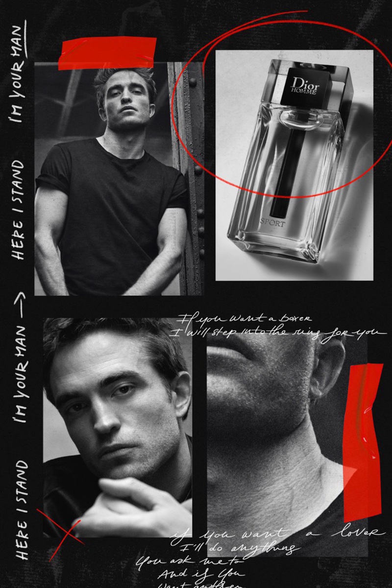 Robert Pattinson Dior Homme Sport Campaign » Robert Pattinson is Dior Homme Sport's Man Robert Pattinson Dior Homme Sport Campaign