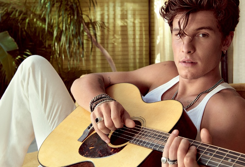 Shawn Mendes David Yurman Campaign 2023 Tank Guitar » Shawn Mendes: David Yurman's Newest Ambassador Bringing Beauty to Life Shawn Mendes David Yurman Campaign 2023 Tank Guitar
