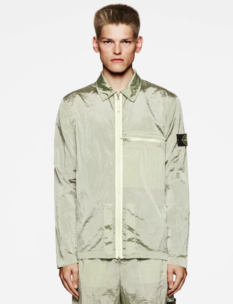 » Sustainable Fashion: Stone Island's Nylon Metal Takes the Spotlight Stone Island Spring Summer 2023 Dodge Dunlap