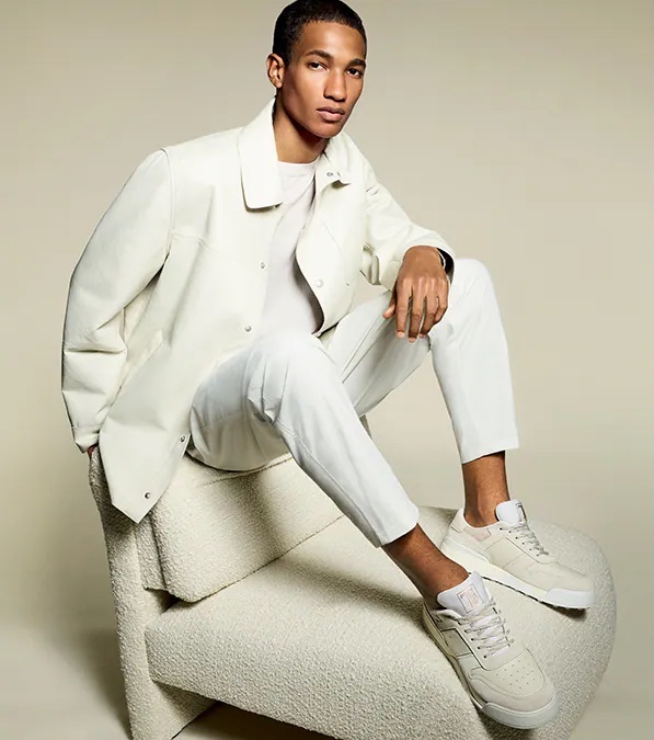 Tods Spring Summer 2023 Campaign All White Outfit
