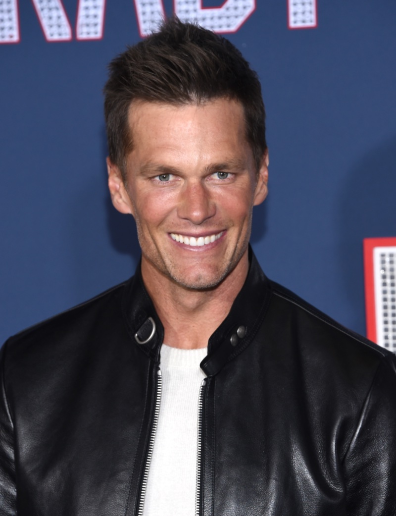 Tom Brady is all smiles at the Los Angeles premiere of 80 for Brady.