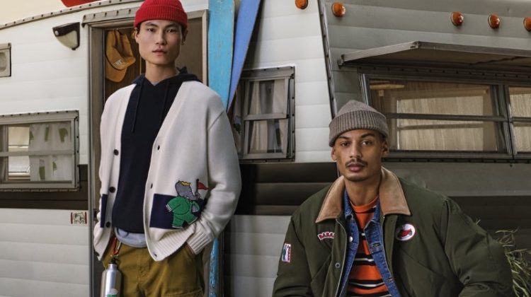 Jean Chang and Ysham Toof embrace modern workwear-inspired clothing in Zara's Babar capsule collection.