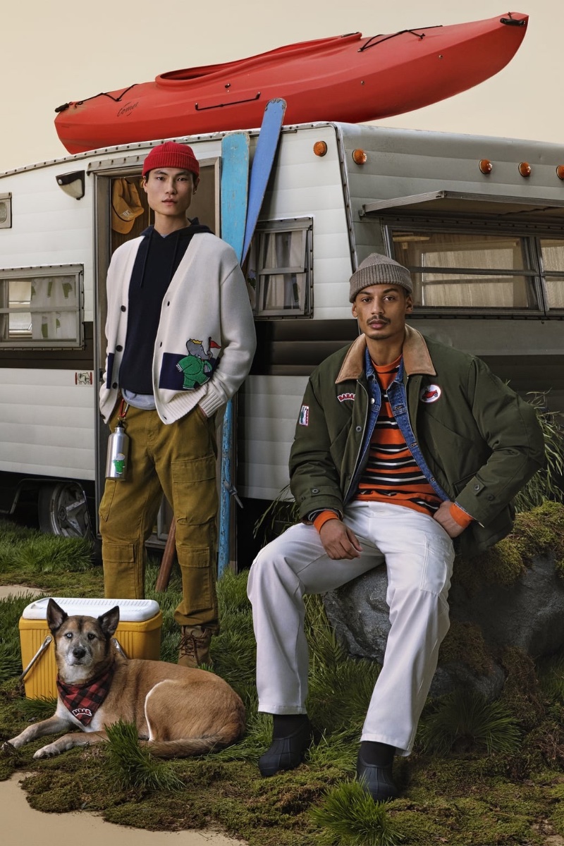 Jean Chang and Ysham Toof embrace modern workwear-inspired clothing in Zara's Babar capsule collection.