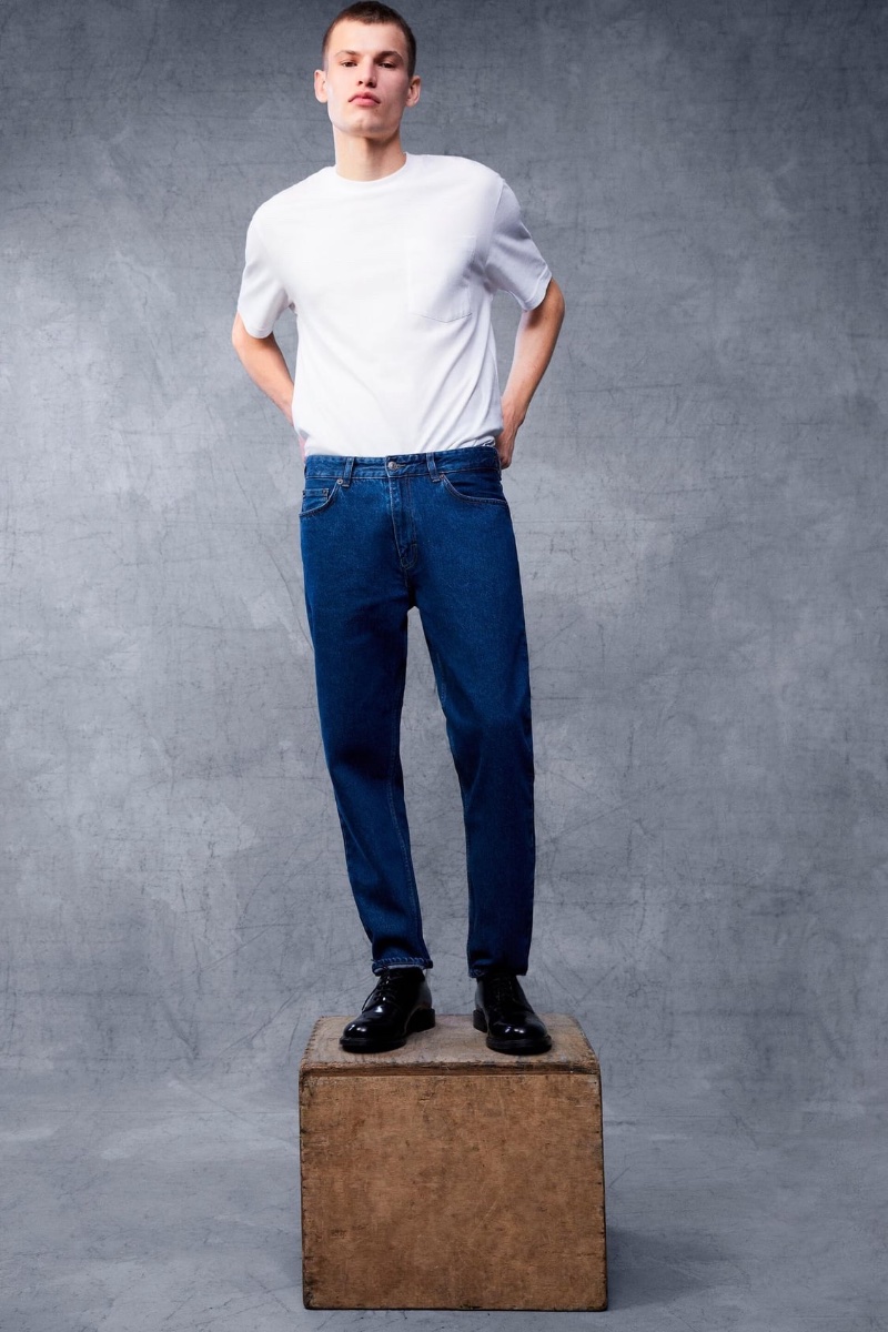 Zara Tapered Slim Jeans Men