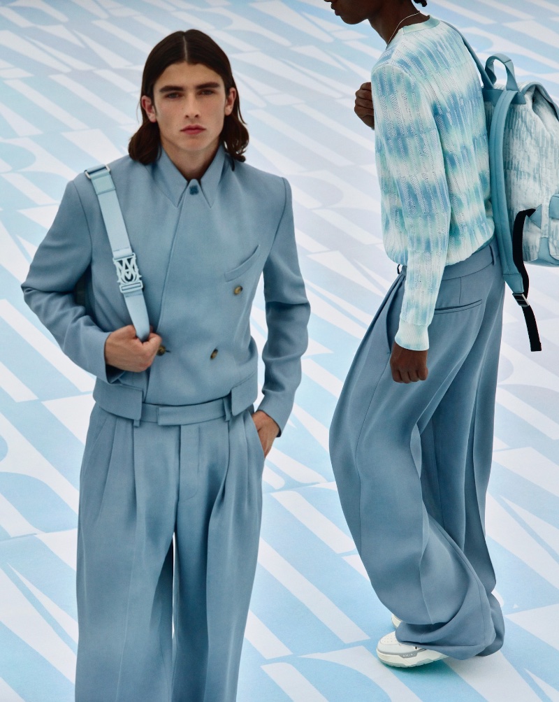 AMIRI Spring Summer 2023 Campaign Maxim Emanuel » AMIRI Showcases Modern Tailoring for Spring Campaign AMIRI Spring Summer 2023 Campaign Maxim Emanuel
