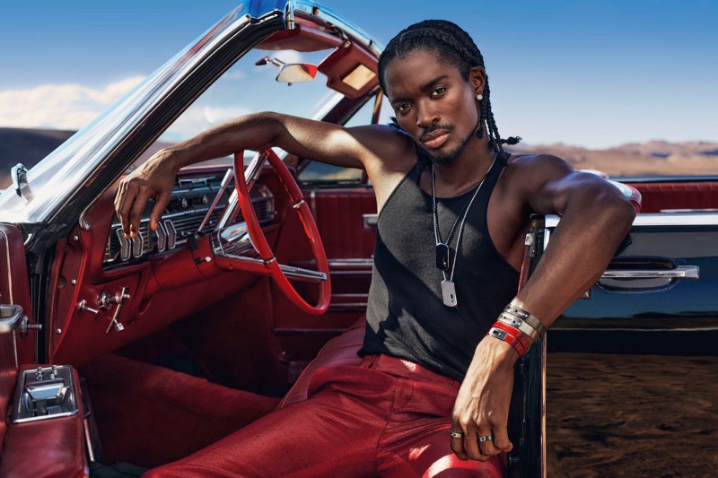Alton Mason Messika Jewelry Campaign 2023 » Alton Mason Revs Up Messika's Latest Campaign Alton Mason Messika Jewelry Campaign 2023