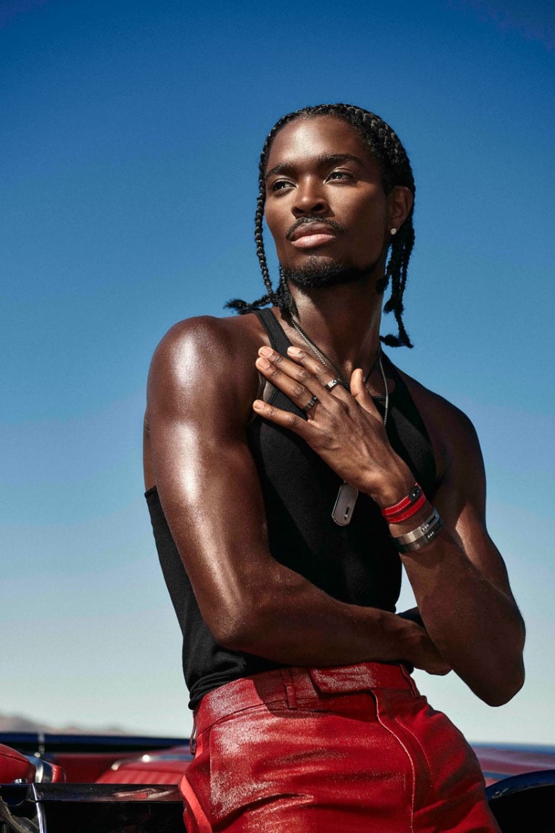 Alton Mason Model Messika Jewelry Campaign 2023 » Alton Mason Revs Up Messika's Latest Campaign Alton Mason Model Messika Jewelry Campaign 2023