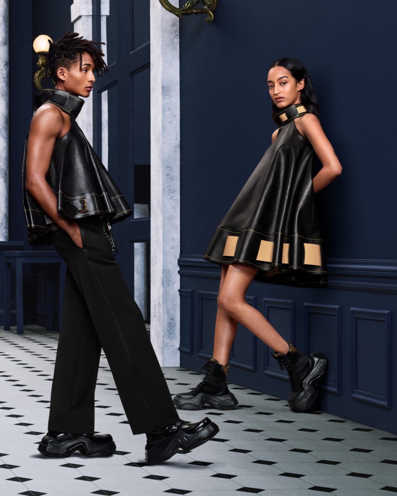 Archlight Campaign 2023 Louis Vuitton Jaden Smith Mona Tougaard » Sam Li & Jaden Smith Front Louis Vuitton LV Archlight 2.0 Campaign Archlight Campaign 2023 Louis Vuitton Jaden Smith Mona Tougaard