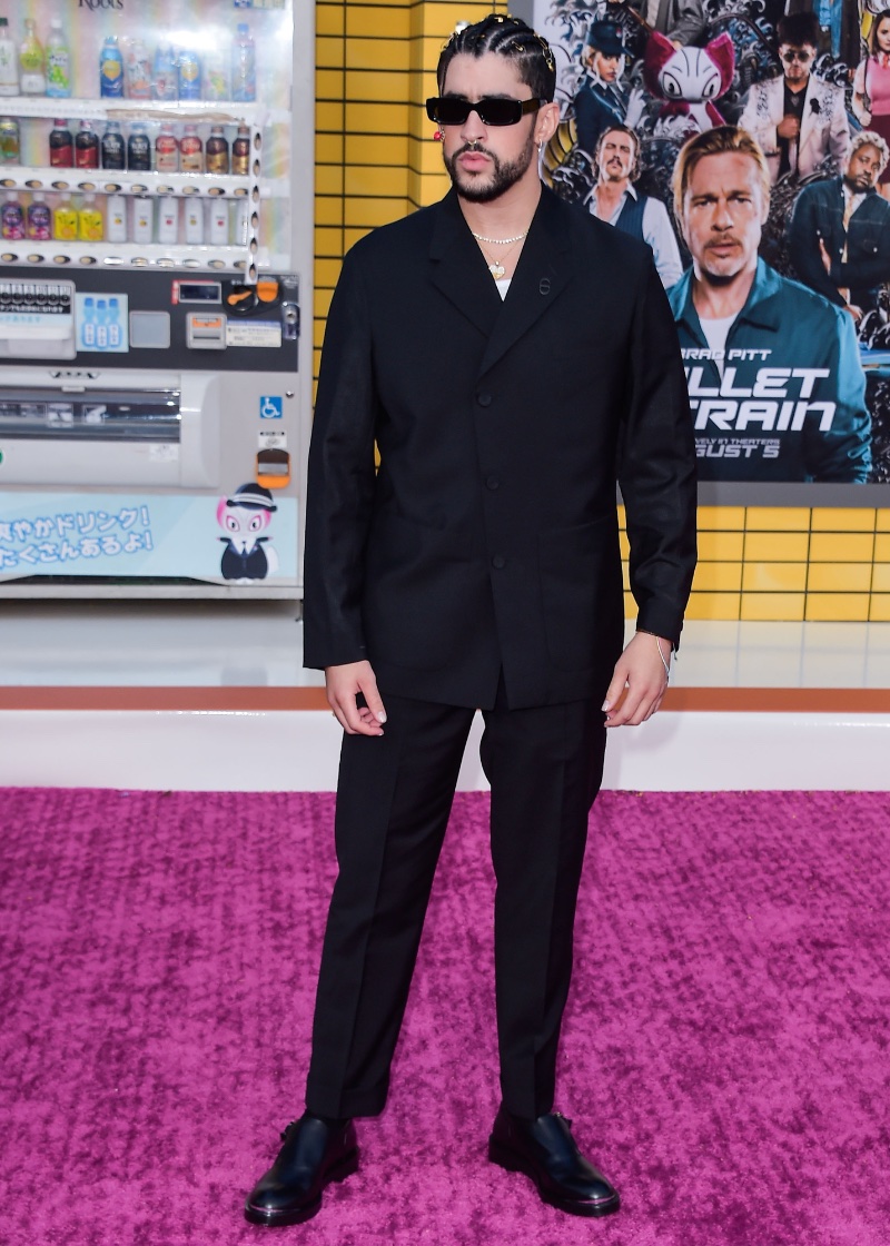 Bad Bunny Bullet Train Premiere 2022 » Bad Bunny Makes History in Willy Chavarria for Spanish TIME Cover Bad Bunny Bullet Train Premiere 2022