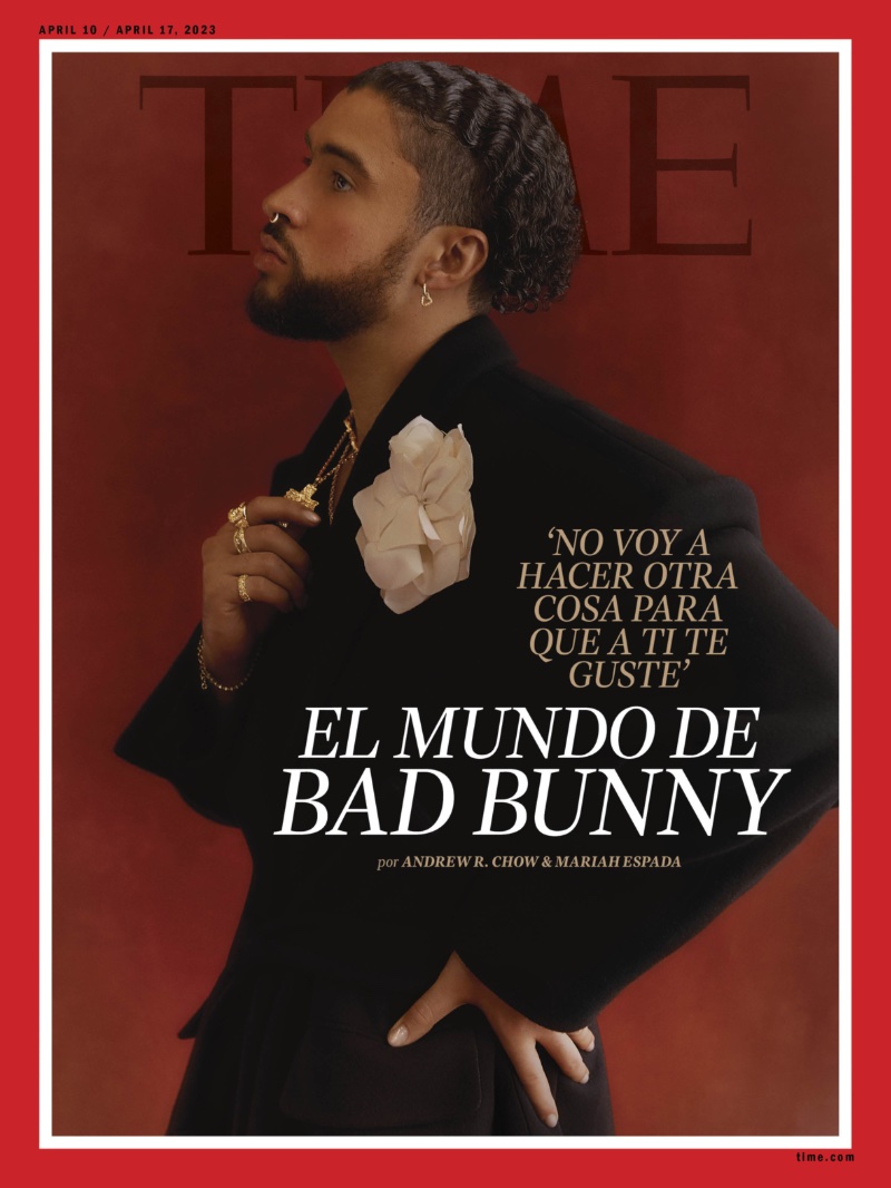 Bad Bunny TIME Cover 2023