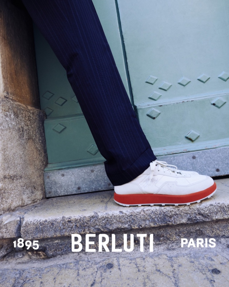Berluti Spring 2023 Campaign Light Track Sneaker » Berluti Spring 2023 Campaign Proposes Luxe Leisure Berluti Spring 2023 Campaign Light Track Sneaker