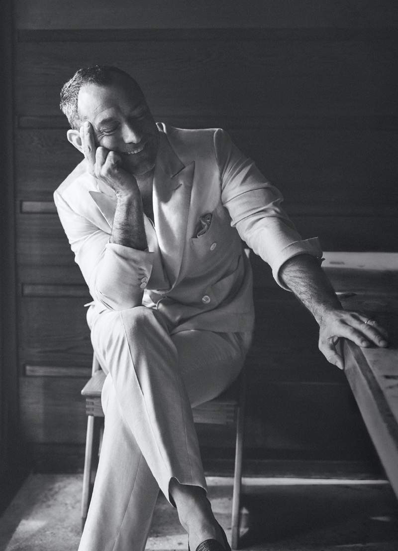 Brioni Spring Summer 2023 Campaign Jude Law » Jude & Raff Law's Third Act for Brioni: Spring 2023 Ad Brioni Spring Summer 2023 Campaign Jude Law
