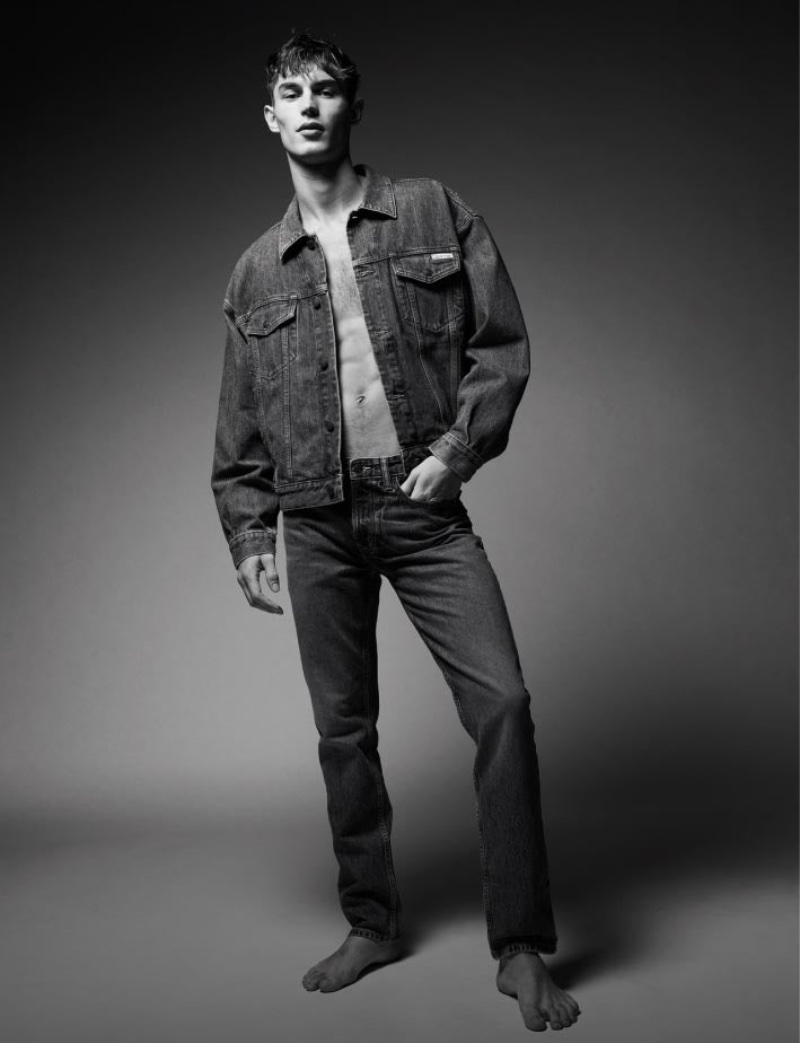 Calvin Klein Jeans Spring 2023 Men Campaign Kit Butler Denim