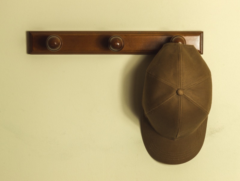 Cap Hanging on Wall