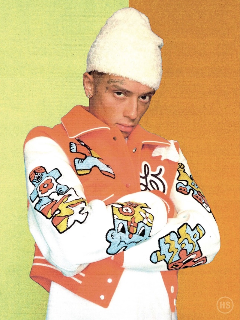 Central Cee Louis Vuitton Varsity Jacket 2023 Photoshoot Highsnobiety » Central Cee for Highsnobiety: The Rapper's Take on Fame Central Cee Louis Vuitton Varsity Jacket 2023 Photoshoot Highsnobiety
