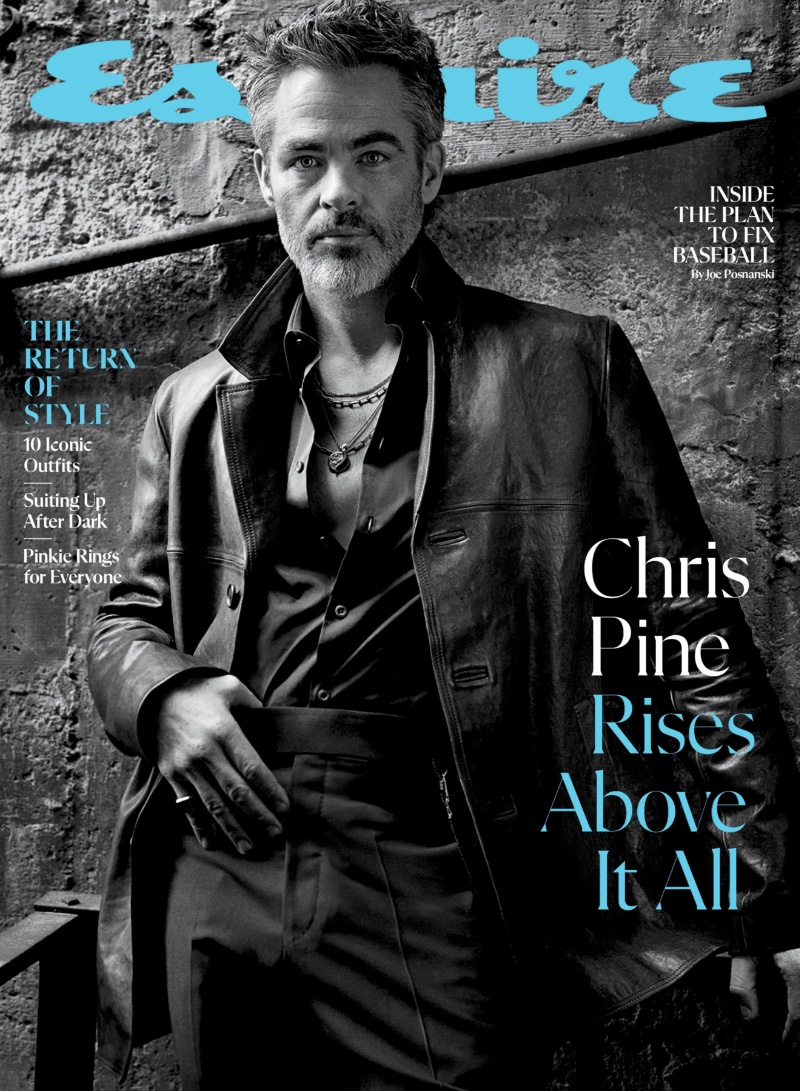 Chris Pine Esquire Cover 2023