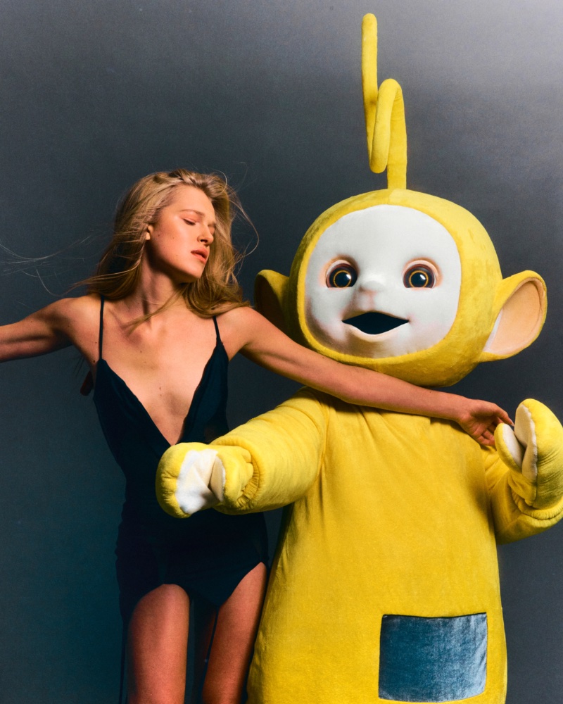 » Christian Cowan Collab: The Teletubbies Get a High-Fashion Makeover Christian Cowan Teletubbies Capsule Collection 2023 001