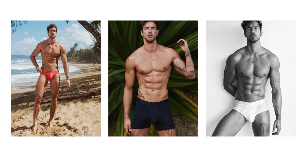Christian Hogue Escapes to Puerto Rico for 2(X)IST Spring Campaign
