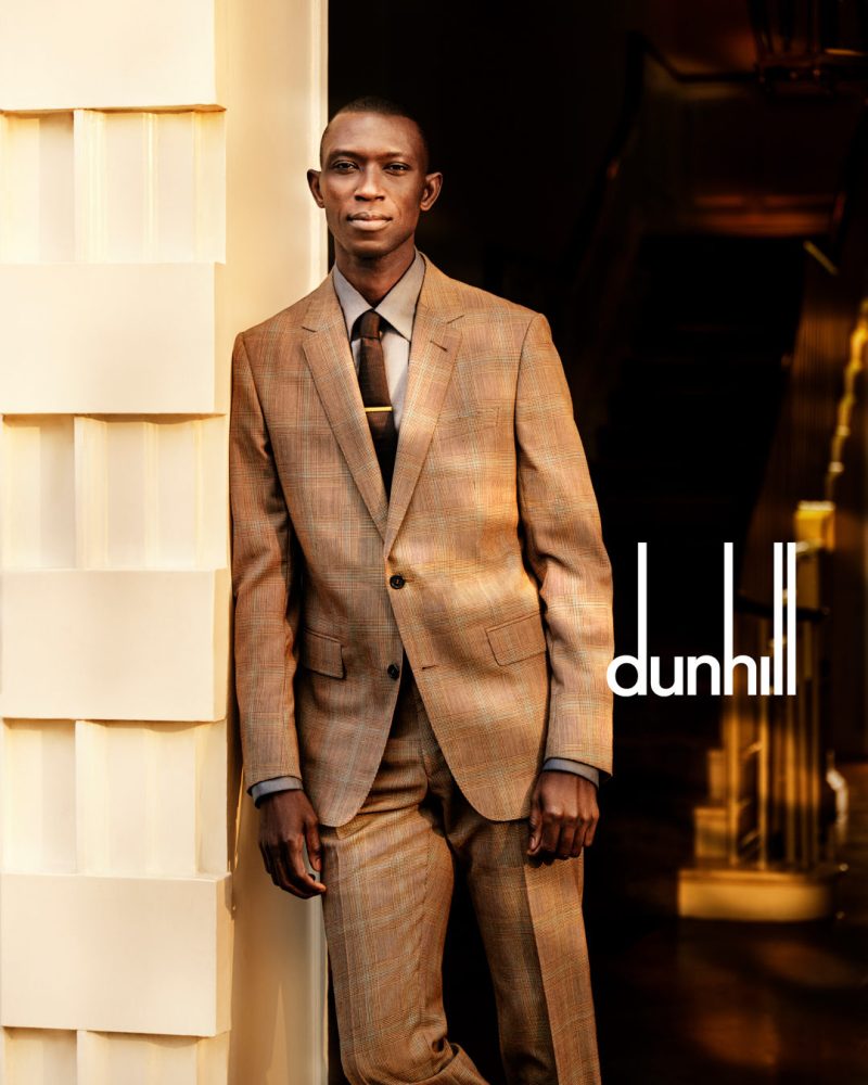 Dunhill Spring Summer 2023 Campaign Armando Cabral Suit » Dunhill Spring '23 Campaign: Pillars of Elegance Dunhill Spring Summer 2023 Campaign Armando Cabral Suit