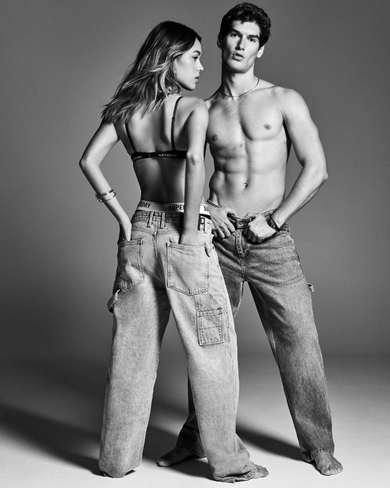 Emiliano Marku Superdry Denim Campaign 2023 » Denim Dreams Come True with New Superdry Campaign Emiliano Marku Superdry Denim Campaign 2023