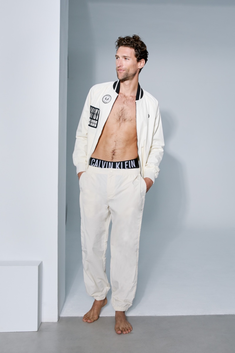 Fabrizio wears underwear Calvin Klein, jacket and pants Fred Perry. » Free Yourself: Fabrizio Silva Charms in Carefree Style Fabrizio wears underwear Calvin Klein, jacket and pants Fred Perry.